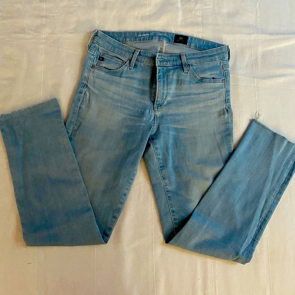 AG Jeans Size 28 frayed Ankle